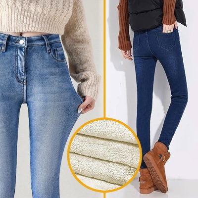 Zimske podložene kavbojke | SNUGJEANS