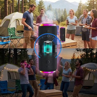 Magnetni deljeni stereo zvočnik - True Wireless | MEGABEAT